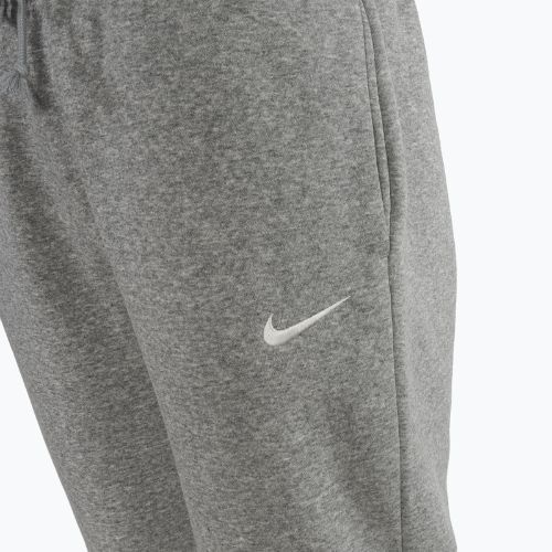 Pantaloni pentru femei Nike Sportswear Phoenix Fleece Mid-Rise dark grey heather/sail