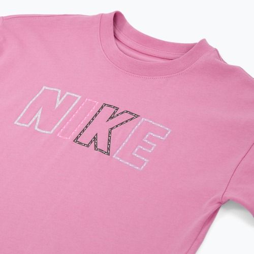 Tricou pentru copii Nike Sportswear Essential magic flamingo
