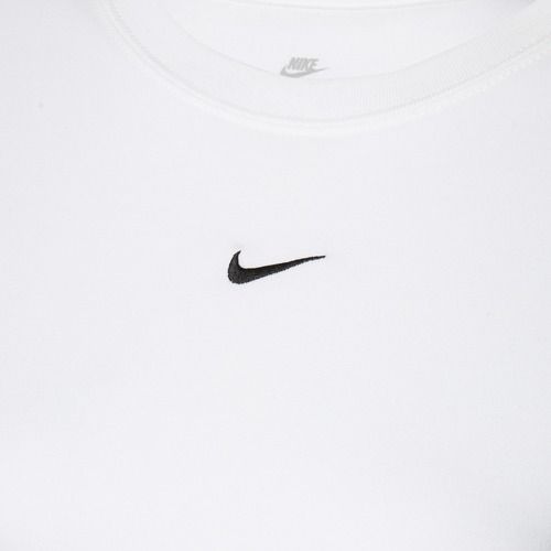 Tricou pentru femei Nike Sportswear Chill Knit white/black