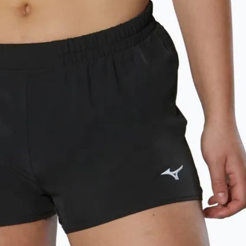 Pantaloni scurți de alergare Mizuno Aero 2.5 black