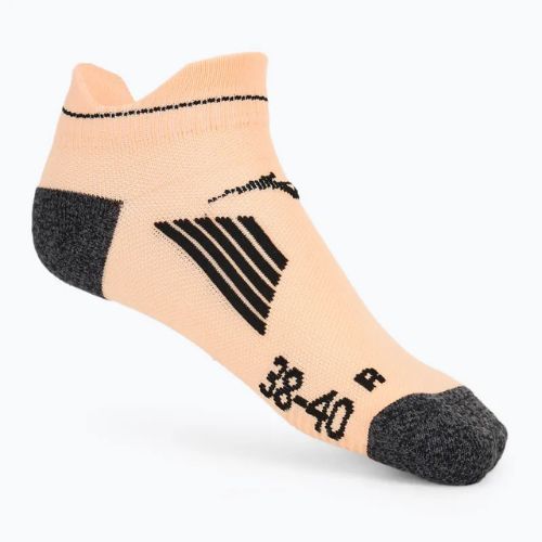 Șosete de alergare Mizuno Active Training Mid 2 perechi apricot ice/violet quatz