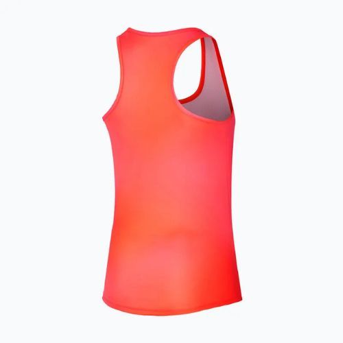 Tank top de alergare pentru femei Mizuno Impulse Core Graphic Tank nasturtium