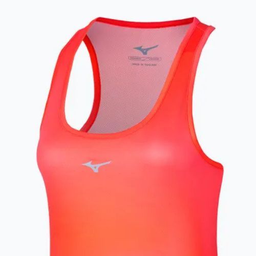 Tank top de alergare pentru femei Mizuno Impulse Core Graphic Tank nasturtium