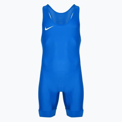Costum pentru bărbați Nike Grappler Elite Singlet royal/white
