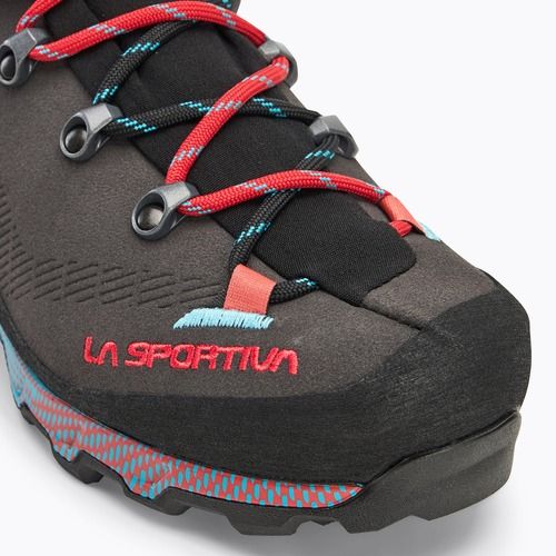 Încălțăminte de trekking pentru femei La Sportiva Aequilibrium Trek GTX carbon/malibu blue