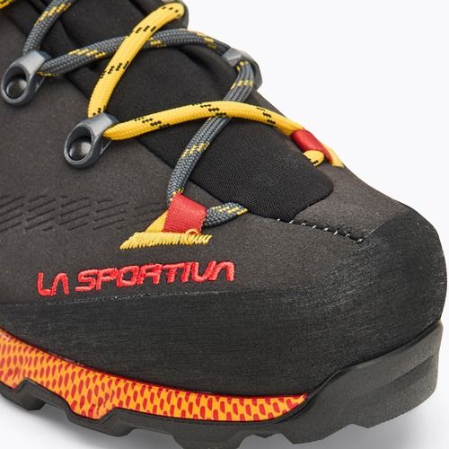 Încălțăminte de trekking pentru bărbați La Sportiva Aequilibrium Trek GTX carbon/yellow
