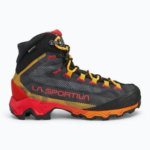 Cizme de munte pentru bărbați La Sportiva Aequilibrium Hike GTX carbon/ yellow