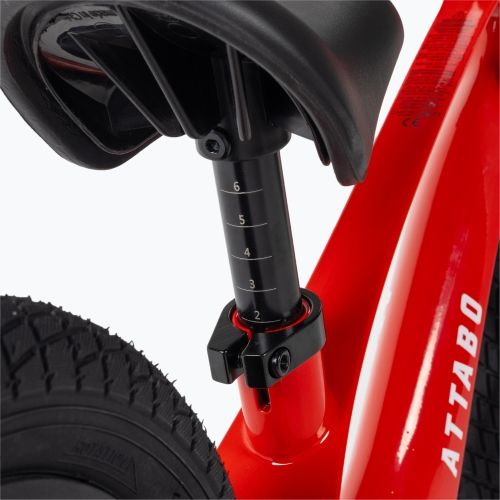 Bicicletă de echilibru ATTABO Brisk S roșu