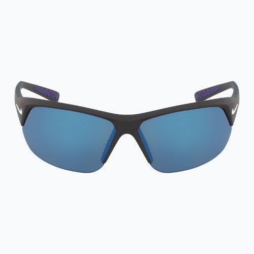 Ochelari de soare pentru bărbați Nike Skylon Ace matte black/ grey w/ blue sky mirror