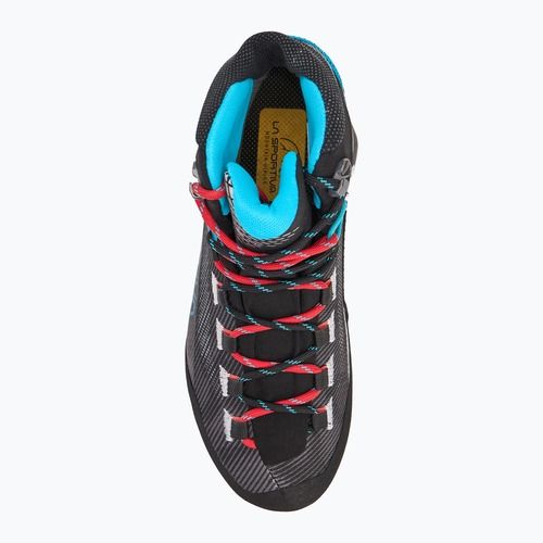 Încălțăminte de trekking pentru femei La Sportiva Aequilibrium Hike GTX carbon/malibu blue