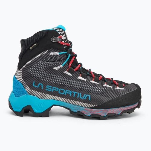 Încălțăminte de trekking pentru femei La Sportiva Aequilibrium Hike GTX carbon/malibu blue