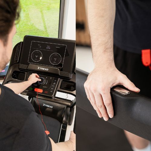 Bandă de alergare electrică XTREXO TXO-X500 negru