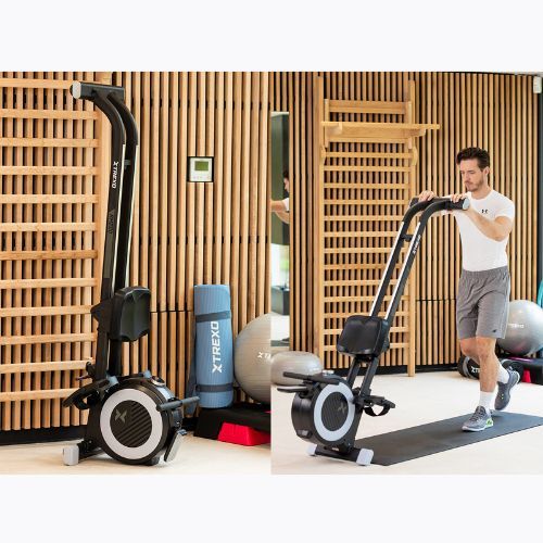 Mașină de canotaj magnetică XTREXO TXO-RM200 negru