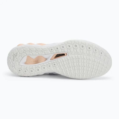 Încălțăminte de volei pentru femei Mizuno Wave Luminous 3 white/aleutian/cloud pink