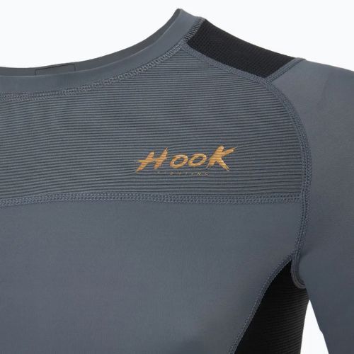 Rashguard pentru bărbați HOOK FIGHTING Base negru