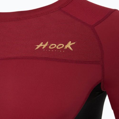 Rashguard pentru bărbațiHOOK FIGHTING Base roșu