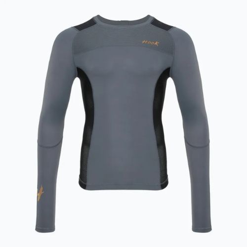 Rashguard longsleeve pentru bărbați HOOK FIGHTING Base negru