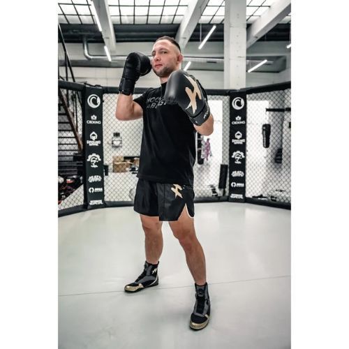 Pantaloni scurți de antrenament pentru bărbați HOOK FIGHTING Ready To Spar czarny