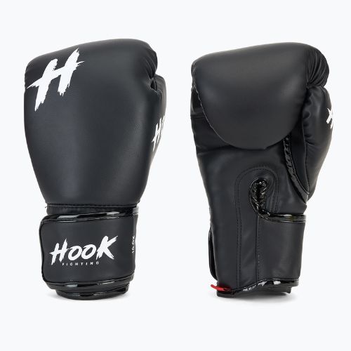 Mănuși de box HOOK FIGHTING Ready To Spar cu umplutură neagră