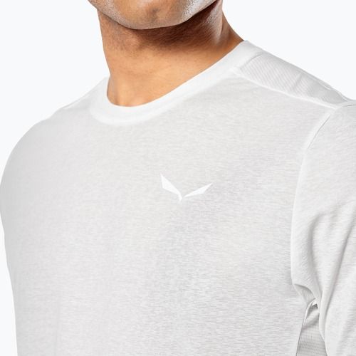 Tricou pentru bărbați Salewa Puez HYB Dry white