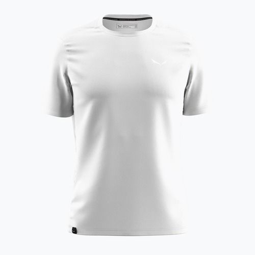 Tricou pentru bărbați Salewa Puez HYB Dry white
