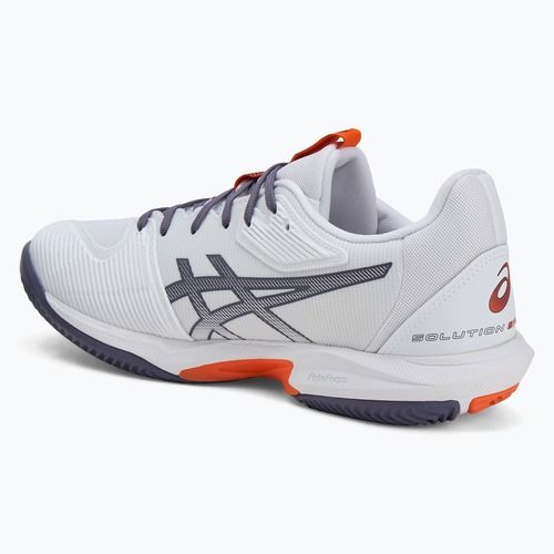 Încălțăminte de tenis pentru bărbați ASICS Solution Speed FF 3 Clay white/ greyish purple