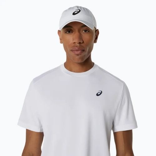 Tricou de tenis ASICS Court Top pentru bărbați, alb strălucitor