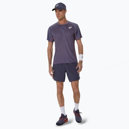 ASICS Match Actibreeze Polo Shirt pentru bărbați violet cenușiu