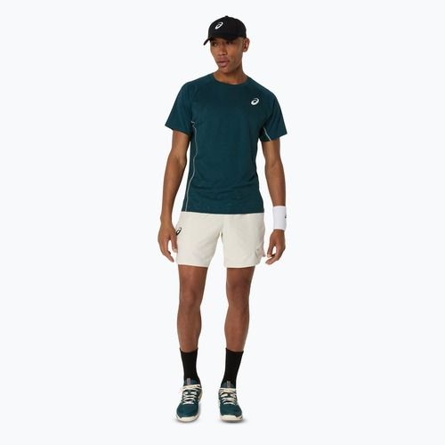 ASICS Match Actibreeze Top pentru bărbați tricou de tenis verde saxon