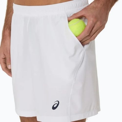Pantaloni scurți de tenis pentru bărbați ASICS Court 7IN brilliant white