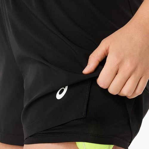 Pantaloni scurți de tenis pentru femei ASICS Court 2N1 performance black