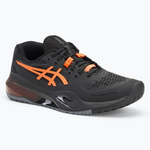 Încălțăminte de tenis pentru bărbați ASICS Gel-Resolution X black/ shocking orange