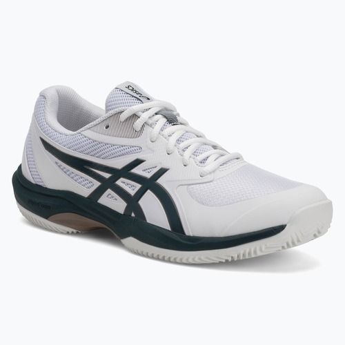 Încălțăminte de tenis pentru bărbați ASICS Game FF Clay white/ saxon green