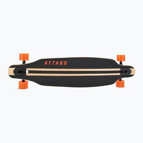 Skateboard longboard ATTABO Flowrider negru