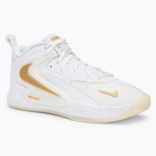 Pantofi Nike React Hyperset 2 alb/alb/auriu metalic