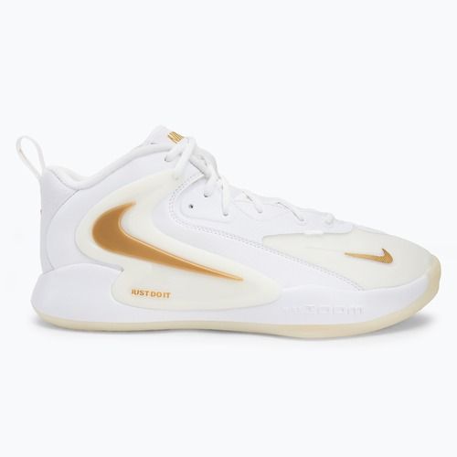 Pantofi Nike React Hyperset 2 alb/alb/auriu metalic