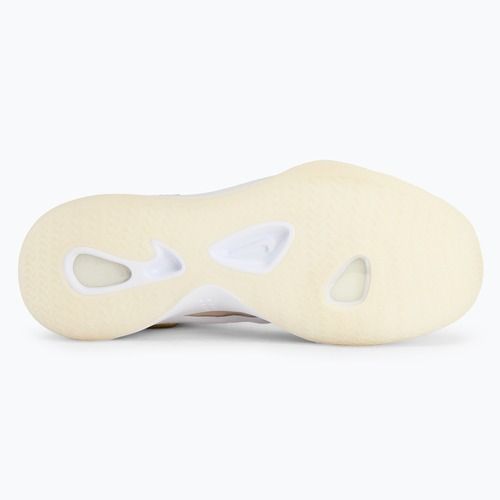 Pantofi de volei Nike React Hyperset 2 alb/alb/aur metalic
