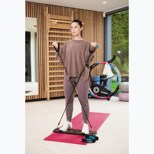 Covoraș de exerciții XTREXO TRX-MJN001-PN 4 mm roz