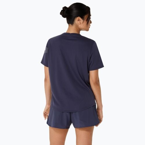 Tricou de alergare pentru femei ASICS Icon SS Top indigo fog