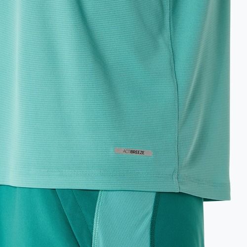 Lonsleeve de alergare pentru bărbați ASICS Road Lite-Show 1/2 Zip light teal