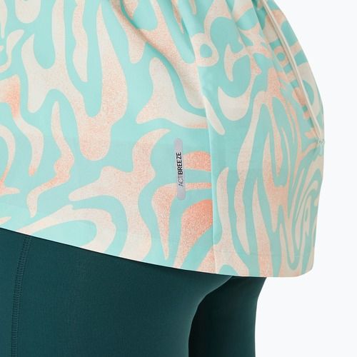 Geacă de alergare pentru femei ASICS Road Lite-Show Packable oasis green/multi color