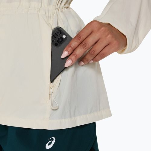 Geacă de alergare pentru femei ASICS Road Packable birch