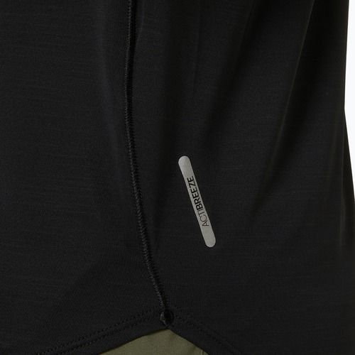 Tricou de alergare pentru femei ASICS Road V-Neck performance black