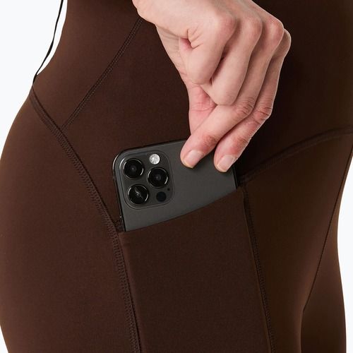 Pantaloni scurți de alergare pentru femei ASICS Road High Waist 8IN Sprinter coffee