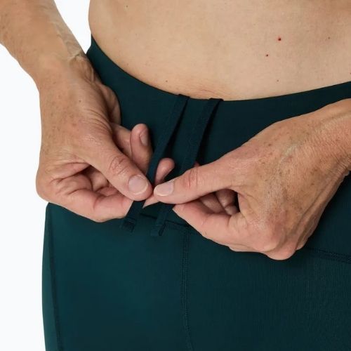 Colanți de alergare pentru femei ASICS Road High Waist saxon green