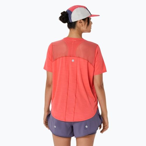 Tricou de alergare pentru femei ASICS Road Top coral reef