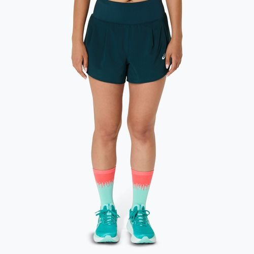 Pantaloni scurți de alergare pentru femei ASICS Road 3.5IN saxon green