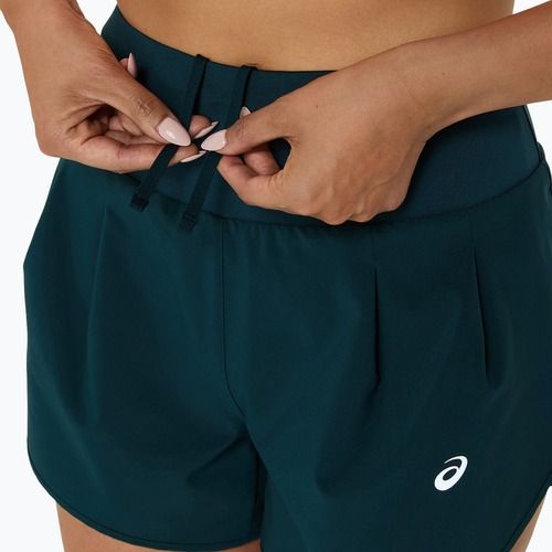 Pantaloni scurți de alergare pentru femei ASICS Road 3.5IN saxon green