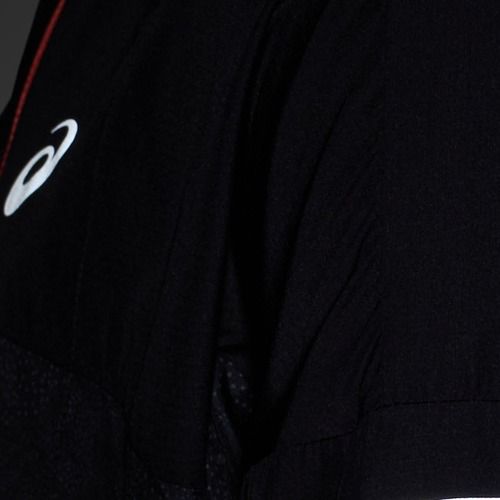 Geacă de alergare pentru bărbați ASICS Fujitrail Packable performance black/carrier grey