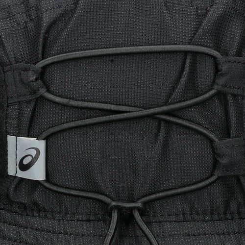 ASICS Bucket performanță pălărie negru / gri carrier